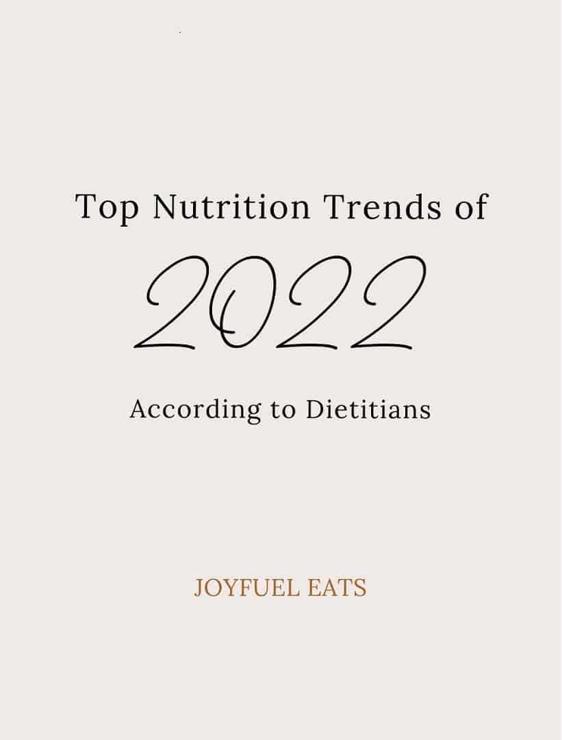 nutrition hot topics 2021