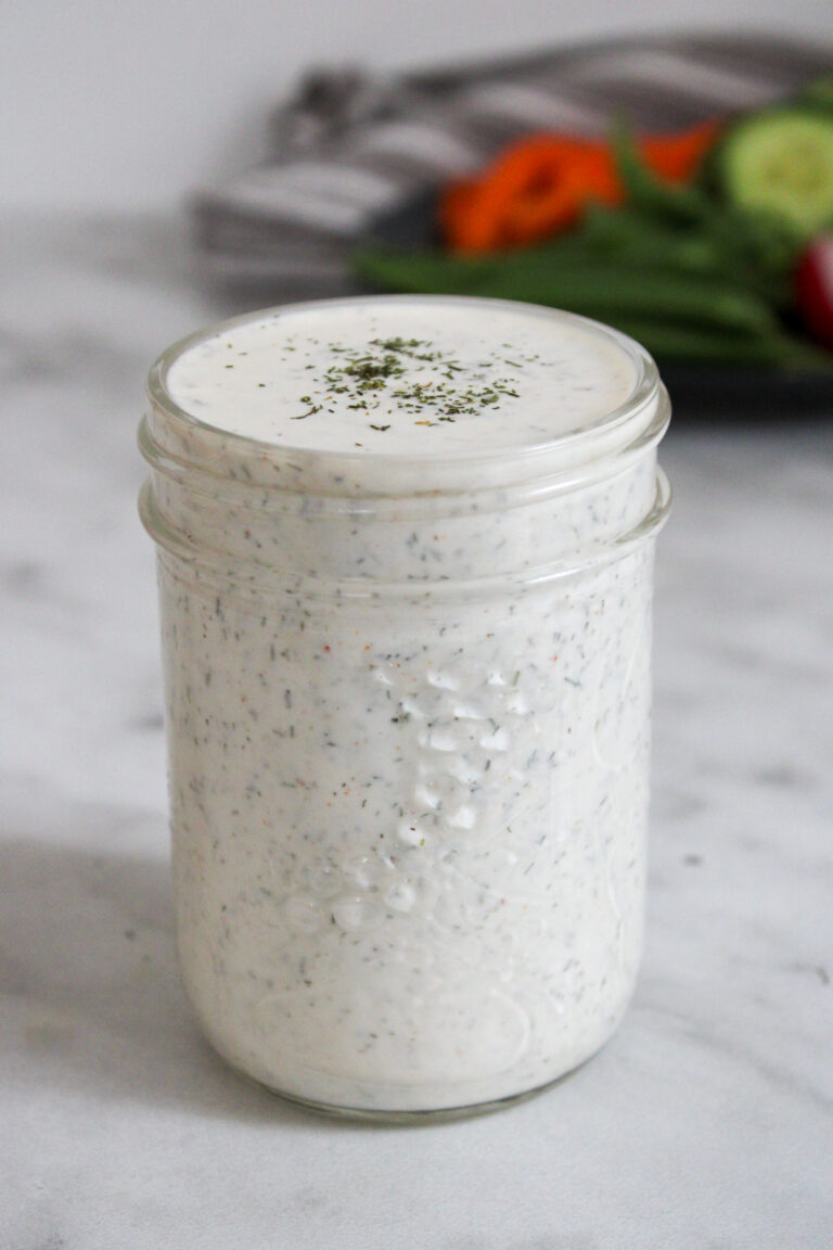 Healthy Dill Pickle Ranch Dressing